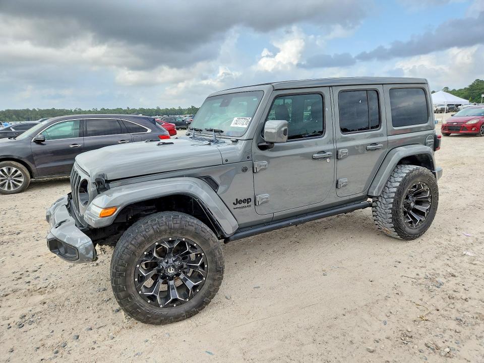 Продажа на аукционе авто 2021 Jeep Wrangler Unlimited, vin: 1C4HJXEN6MW836802, номер лота: 52777216
