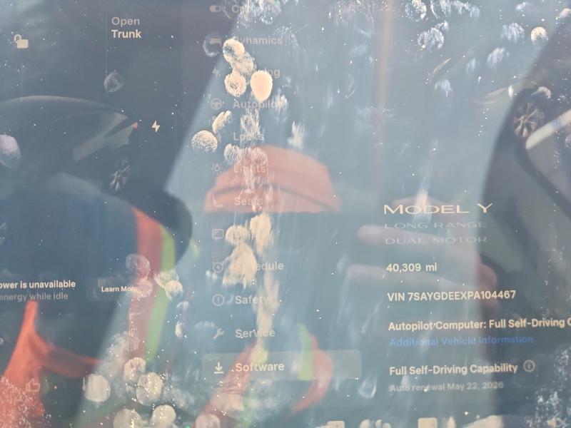 53586766 :رقم المزاد ، 7SAYGDEEXPA104467 vin ، 2023 Tesla Model Y مزاد بيع
