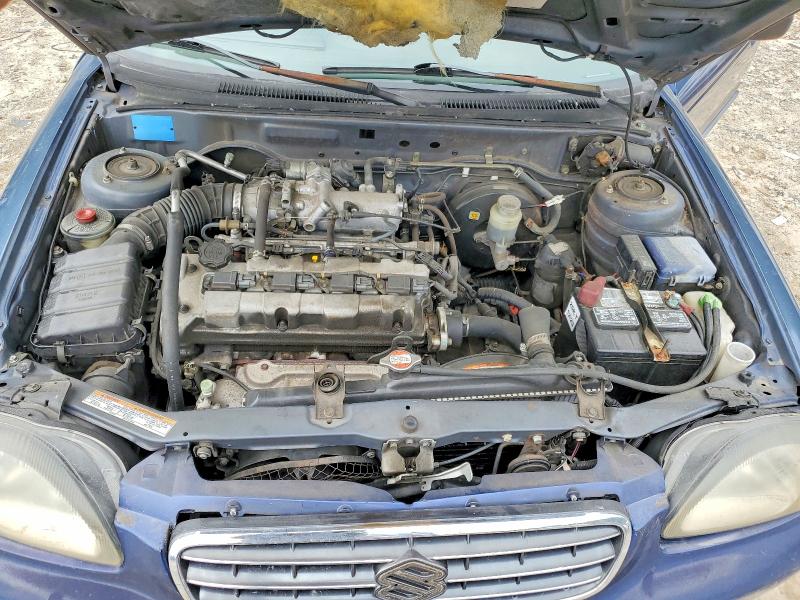 51311116 :رقم المزاد ، JS2GB41W515206170 vin ، 2001 Suzuki Esteem مزاد بيع