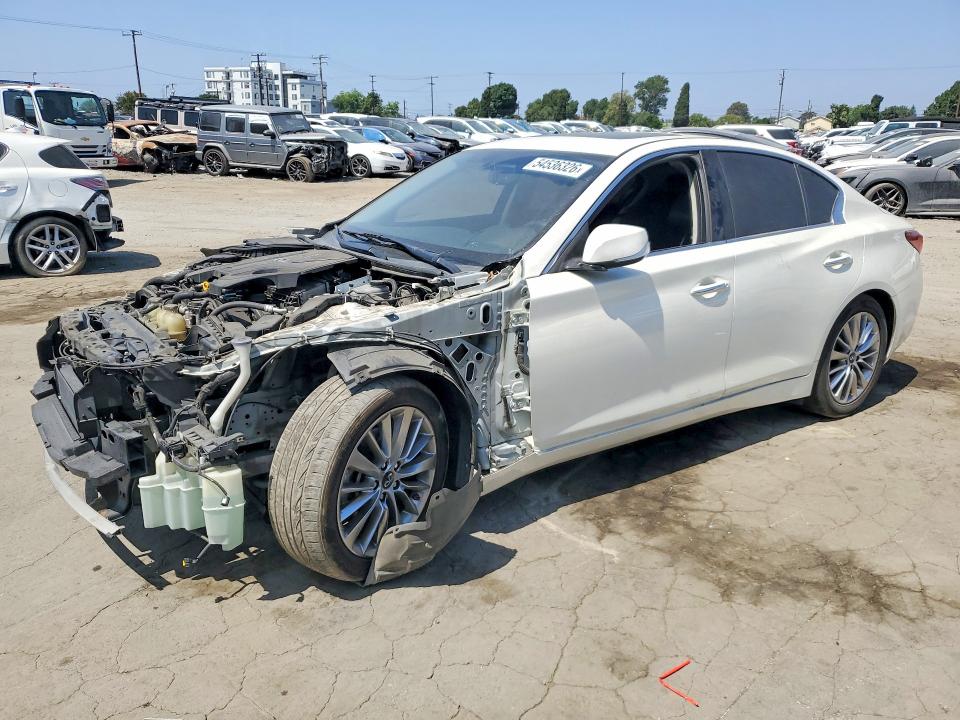2019 Infiniti Q50 მანქანა იყიდება აუქციონზე, vin: JN1EV7AP6KM515949, აუქციონის ნომერი: 54536326