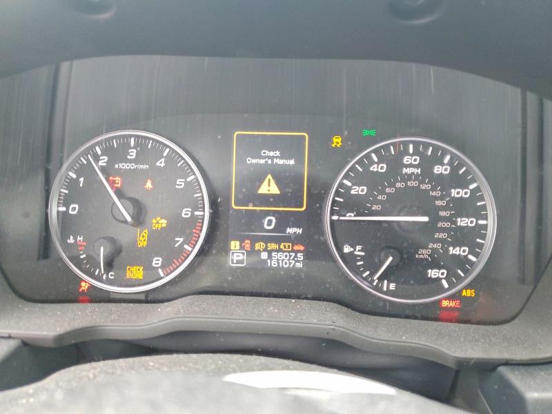 52836696 :رقم المزاد ، JF1GUAFC8S8278598 vin ، 2025 Subaru Impreza مزاد بيع