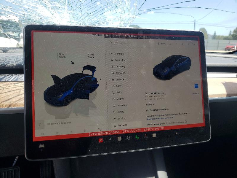 Aukcja sprzedaży 2022 Tesla Model 3, vin: 5YJ3E1EB4NF245455, numer aukcji: 53988336