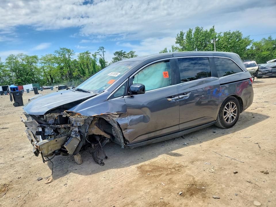 53479336 :رقم المزاد ، 5FNRL5H61CB002236 vin ، 2012 Honda Odyssey مزاد بيع