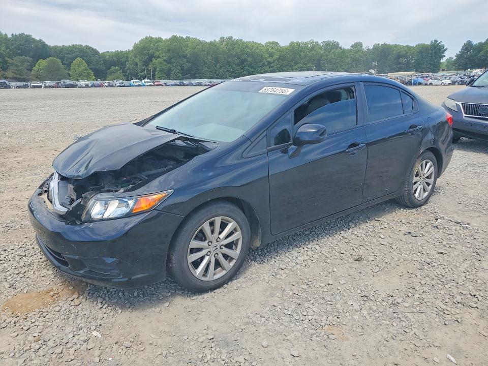 53764756 :رقم المزاد ، 2HGFB2F94CH519835 vin ، 2012 Honda Civic مزاد بيع