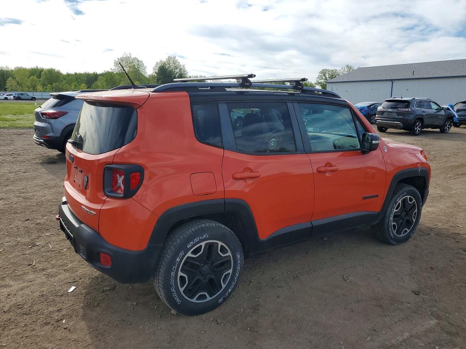Продажа на аукционе авто 2015 Jeep Renegade, vin: ZACCJBCTXFPC09521, номер лота: 53825296