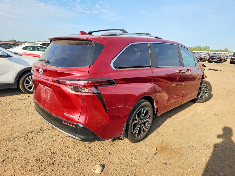 Продажа на аукционе авто 2025 Toyota Sienna, vin: 5TDESKFC8SS162780, номер лота: 54022546