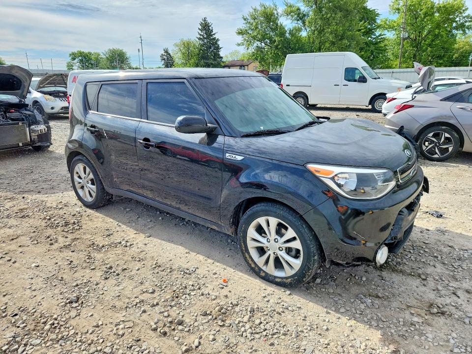 2016 Kia Soul მანქანა იყიდება აუქციონზე, vin: KNDJP3A52G7308722, აუქციონის ნომერი: 53735046