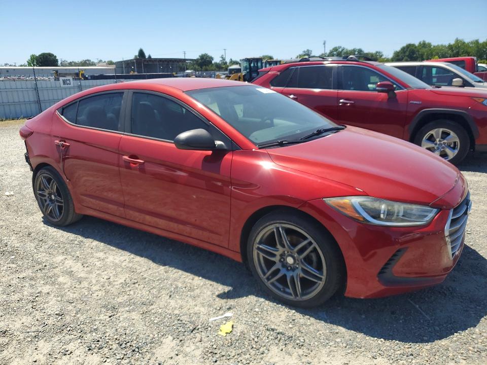 51294596 :رقم المزاد ، KMHD84LF8HU417657 vin ، 2017 Hyundai Elantra مزاد بيع
