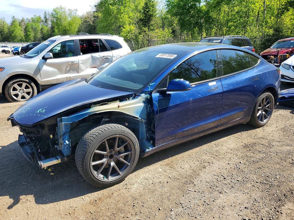 Продажа на аукционе авто 2021 Tesla Model 3, vin: 5YJ3E1EA7MF853525, номер лота: 55017896