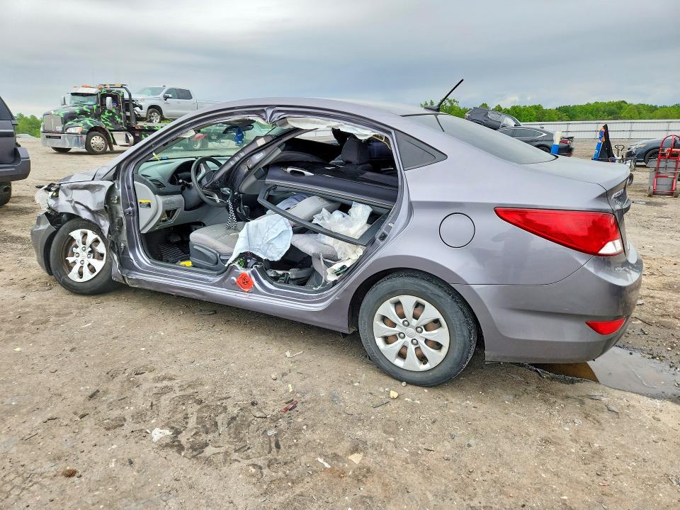 52552306 :رقم المزاد ، KMHCT4AE8FU796225 vin ، 2015 Hyundai Accent مزاد بيع