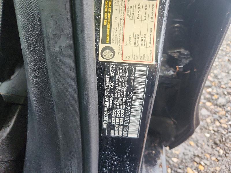 Aukcja sprzedaży 2013 Mercedes-benz Cls, vin: WDDLJ7DB3DA063520, numer aukcji: 54455746
