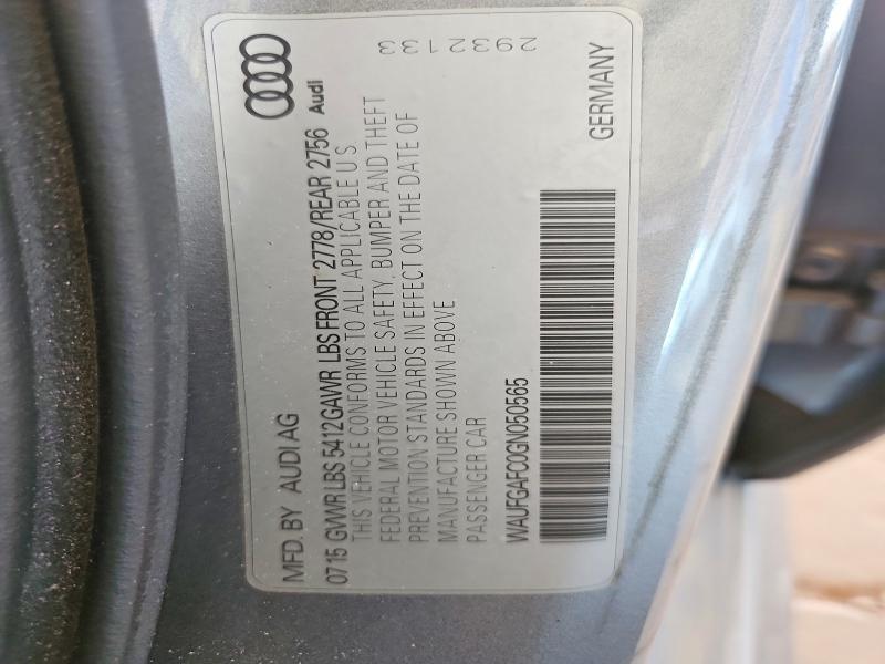 Продажа на аукционе авто 2016 Audi A6, vin: WAUFGAFC0GN050565, номер лота: 52346046