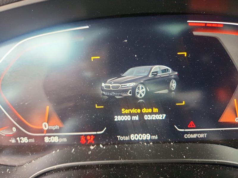 Aukcja sprzedaży 2022 Bmw 530, vin: WBA53BH00NCK22893, numer aukcji: 52556946