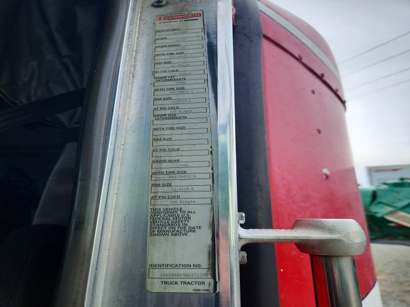Aukcja sprzedaży 2010 Kenworth T800, vin: 1XKDD08X5AJ271398, numer aukcji: 51089706