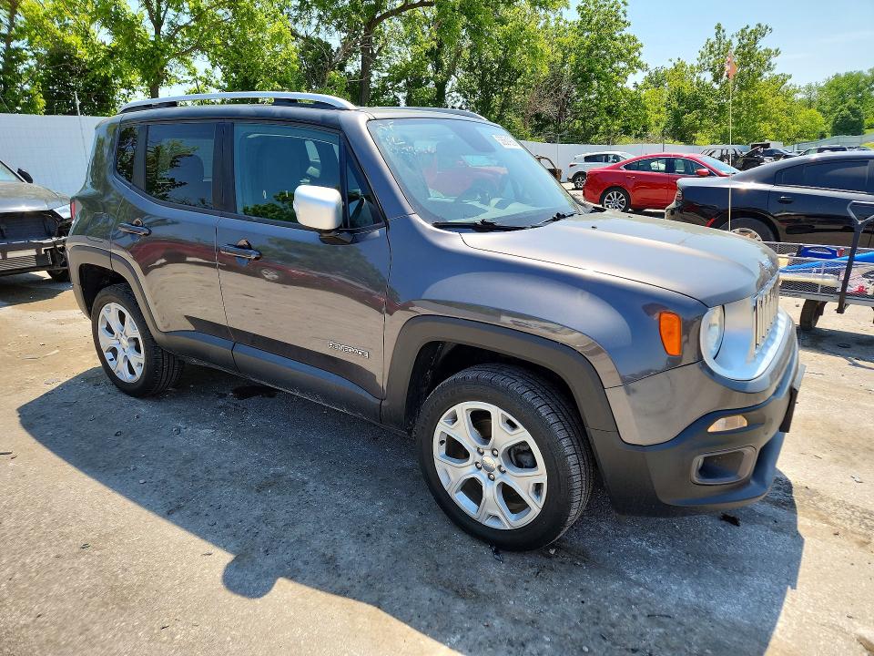 Продаж на аукціоні авто 2018 Jeep Renegade, vin: ZACCJBDB2JPG89004, номер лоту: 53651936