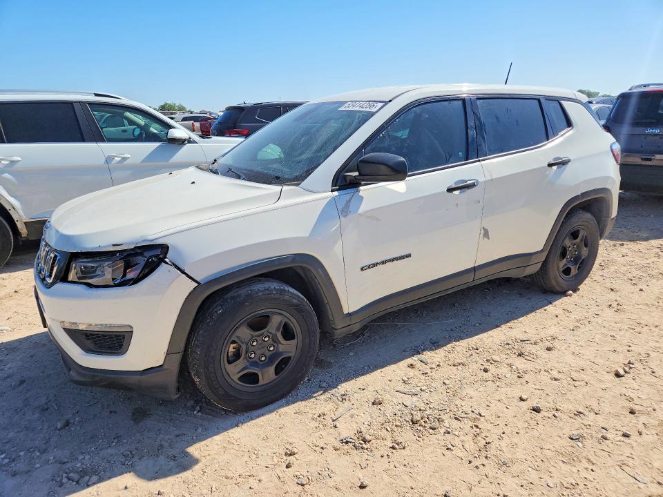53414256 :رقم المزاد ، 3C4NJCABXMT535902 vin ، 2021 Jeep Compass مزاد بيع