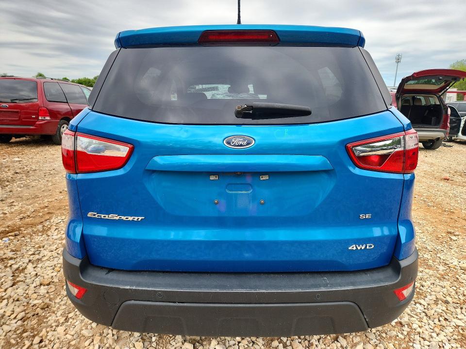 52540606 :رقم المزاد ، MAJ6P1UL2JC238664 vin ، 2018 Ford Ecosport مزاد بيع