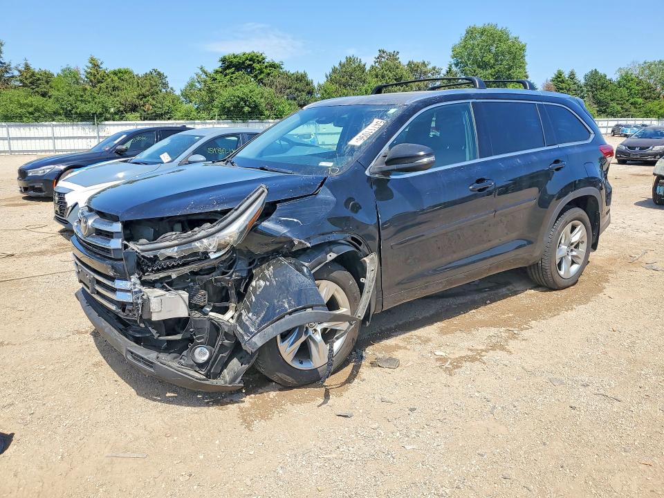 2019 Toyota Highlander მანქანა იყიდება აუქციონზე, vin: 5TDDZRFH9KS733558, აუქციონის ნომერი: 54711096