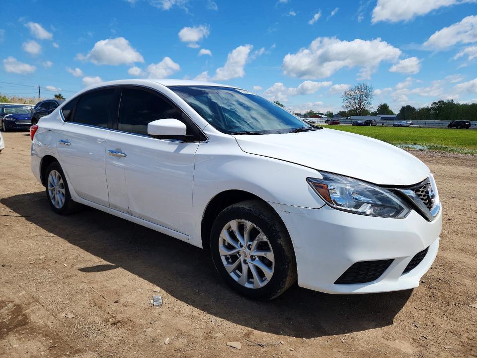 52909016 :رقم المزاد ، 3N1AB7AP7KY456107 vin ، 2019 Nissan Sentra مزاد بيع