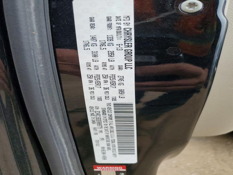 53355836 :رقم المزاد ، 2C4RC1BG9DR809779 vin ، 2013 Chrysler Town & Country مزاد بيع