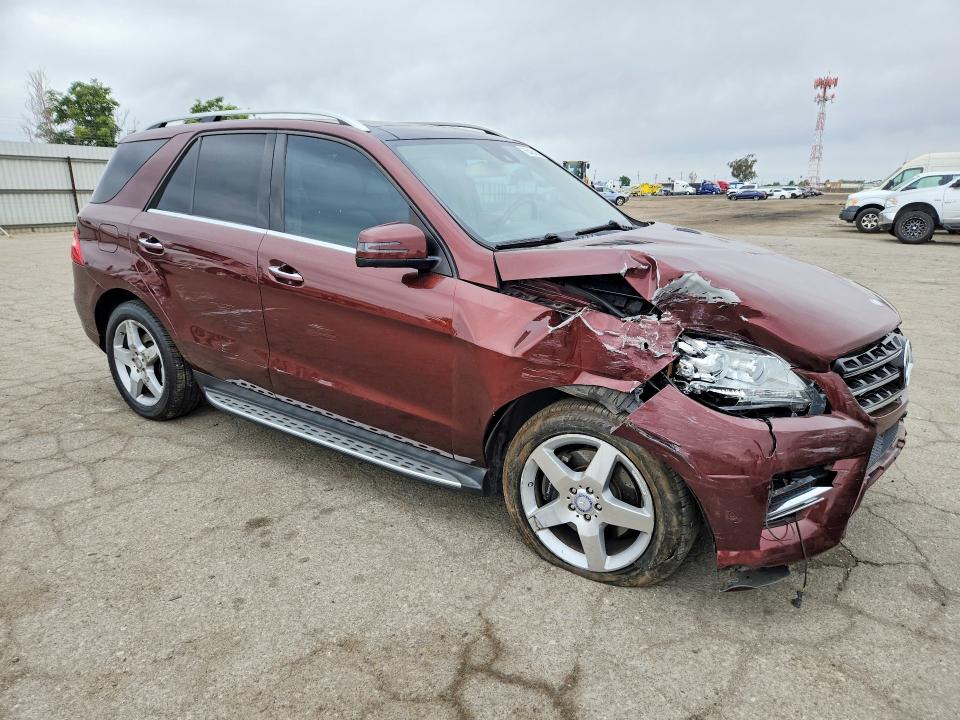 Продаж на аукціоні авто 2015 Mercedes-benz Ml, vin: 4JGDA5JB3FA452261, номер лоту: 55454306