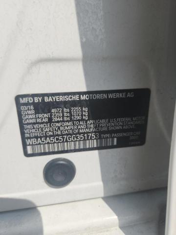 Продажа на аукционе авто 2016 Bmw 528, vin: WBA5A5C57GG351753, номер лота: 55228296