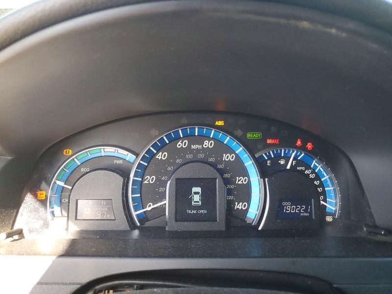 2012 Toyota Camry Hybrid მანქანა იყიდება აუქციონზე, vin: 4T1BD1FK2CU034140, აუქციონის ნომერი: 54184806
