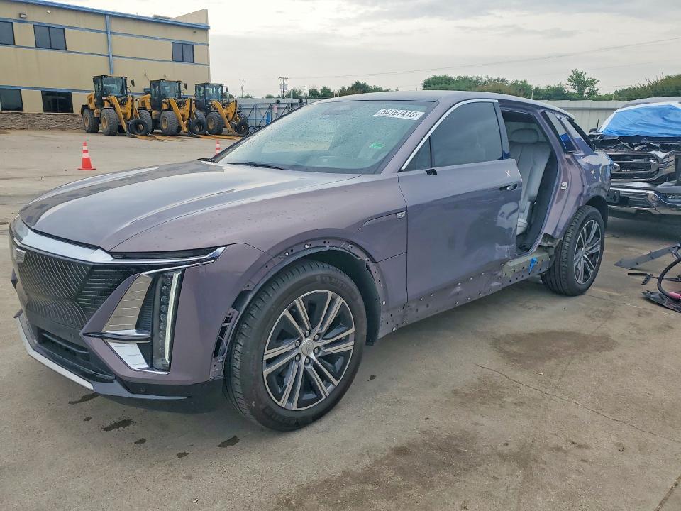 2024 Cadillac Lyriq მანქანა იყიდება აუქციონზე, vin: 1GYKPRRL4RZ131621, აუქციონის ნომერი: 54167416