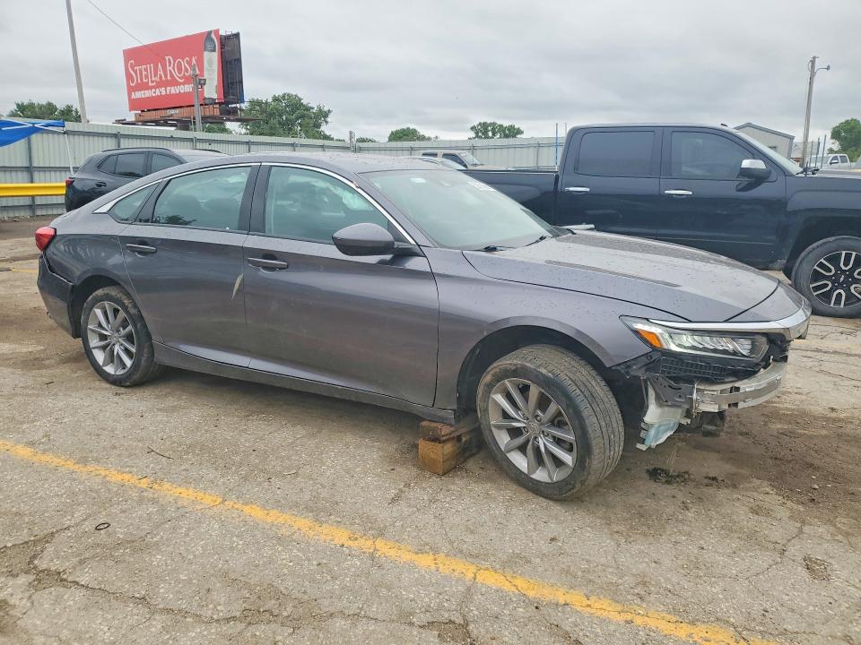 52721686 :رقم المزاد ، 1HGCV1F15MA124366 vin ، 2021 Honda Accord مزاد بيع