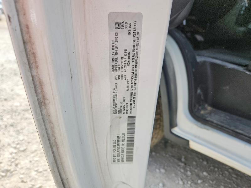 52531716 :رقم المزاد ، 3C6LRVVG8PE559651 vin ، 2023 Ram Promaster 2500 مزاد بيع
