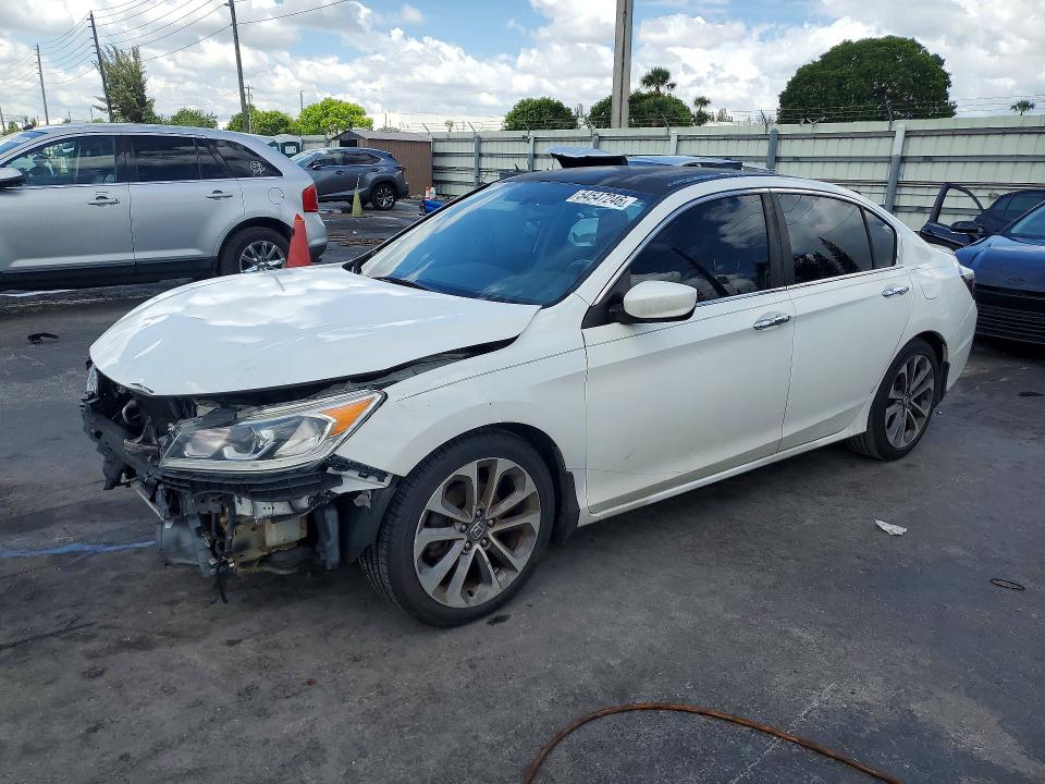 54547246 :رقم المزاد ، 1HGCR2F50EA237043 vin ، 2014 Honda Accord مزاد بيع
