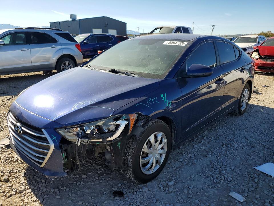 Aukcja sprzedaży 2017 Hyundai Elantra, vin: 5NPD74LF9HH186589, numer aukcji: 53945676