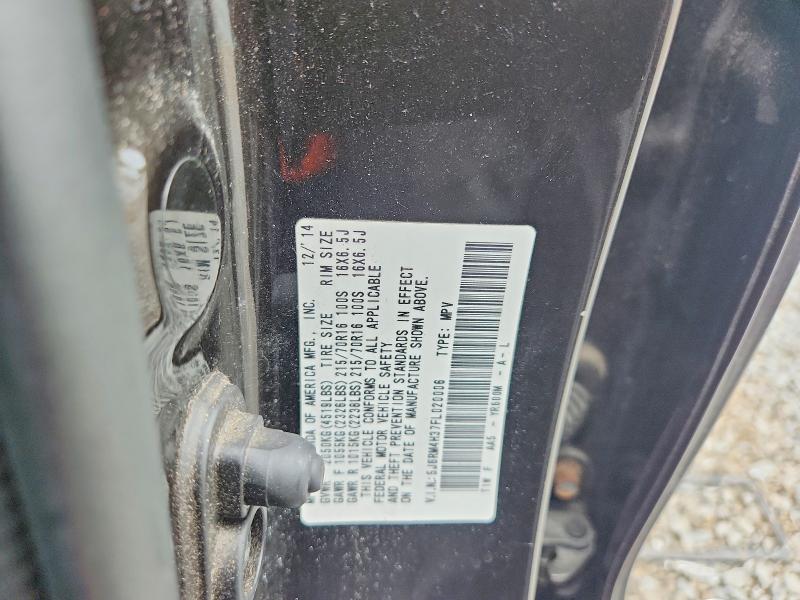 Aukcja sprzedaży 2015 Honda Cr-v, vin: 5J6RM4H37FL020006, numer aukcji: 53316096