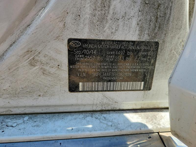 Aukcja sprzedaży 2015 Hyundai Sonata, vin: 5NPE34AF3FH082809, numer aukcji: 54780276