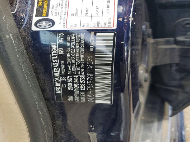 Auction sale of the 2016 Mercedes-benz E, vin: WDDHF5KB7GB186024, lot number: 55385326