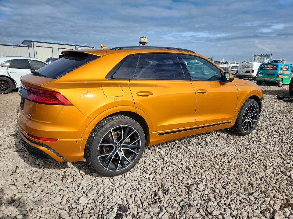 53747066 :رقم المزاد ، WA1FVAF11KD004582 vin ، 2019 Audi Q8 مزاد بيع