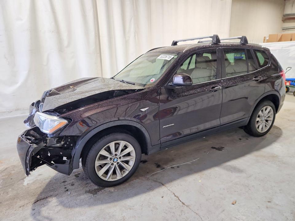 2016 Bmw X3 მანქანა იყიდება აუქციონზე, vin: 5UXWX9C52G0D72985, აუქციონის ნომერი: 52226716