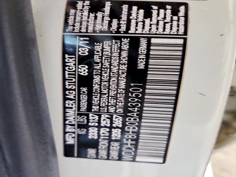 Продажа на аукционе авто 2011 Mercedes-benz E, vin: WDDHF8HB0BA439501, номер лота: 54317246