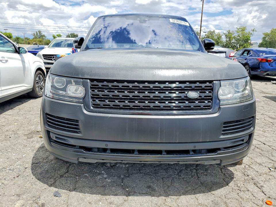 2017 Land Rover Range Rover მანქანა იყიდება აუქციონზე, vin: SALGS2FK8HA325443, აუქციონის ნომერი: 52363016