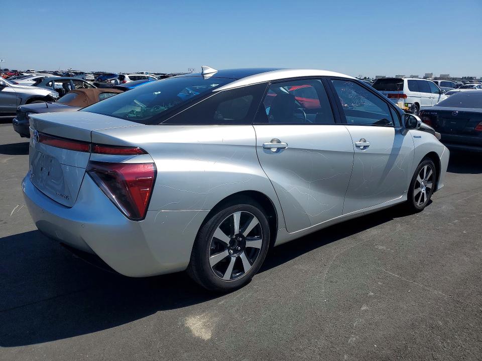 53655156 :رقم المزاد ، JTDBVRBD4HA003696 vin ، 2017 Toyota Mirai مزاد بيع