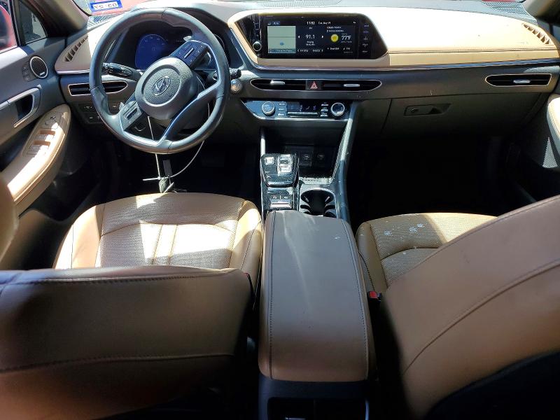 53909726 :رقم المزاد ، 5NPEH4J28MH064740 vin ، 2021 Hyundai Sonata مزاد بيع
