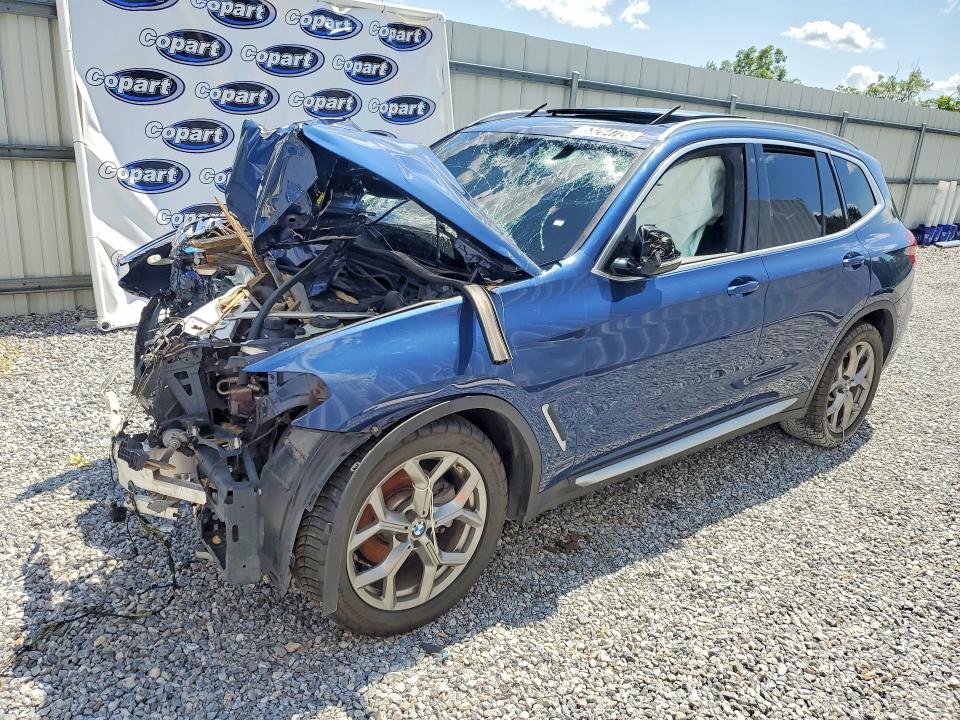 2021 Bmw X3 მანქანა იყიდება აუქციონზე, vin: 5UXTY3C03M9G22730, აუქციონის ნომერი: 53264726