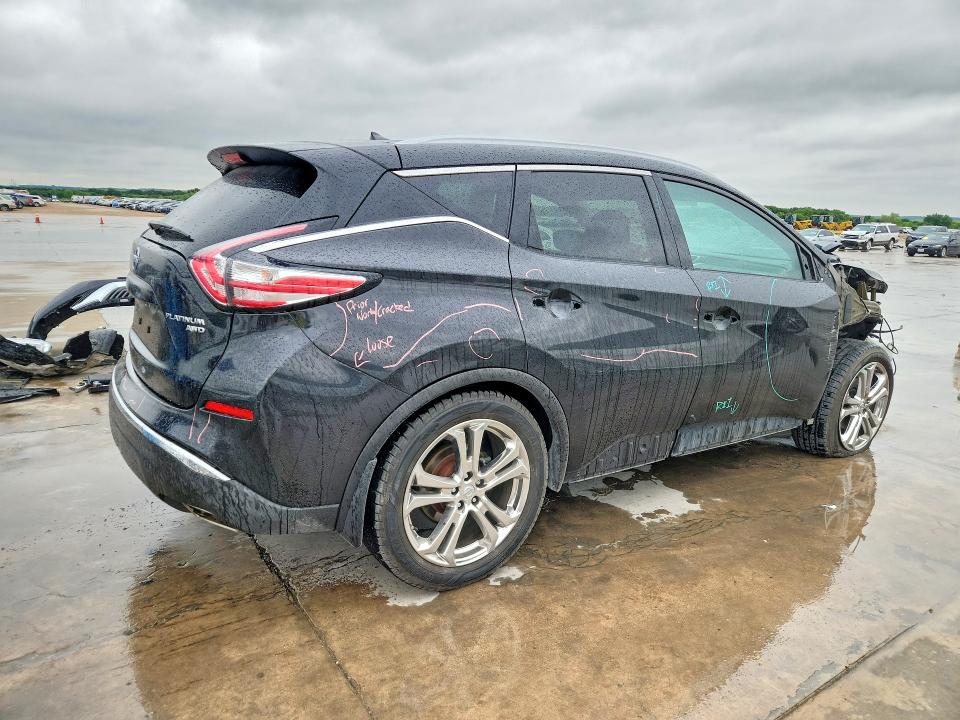 Продажа на аукционе авто 2016 Nissan Murano, vin: 5N1AZ2MH3GN127968, номер лота: 52701286