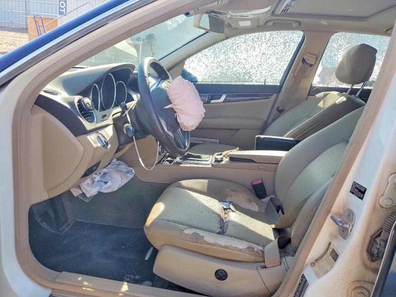 Продаж на аукціоні авто 2012 Mercedes-benz C, vin: WDDGF4HBXCR231584, номер лоту: 53342226