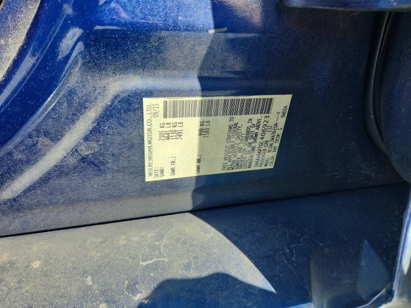 Aukcja sprzedaży 2016 Nissan Maxima, vin: 1N4AA6AP7GC406923, numer aukcji: 53137536