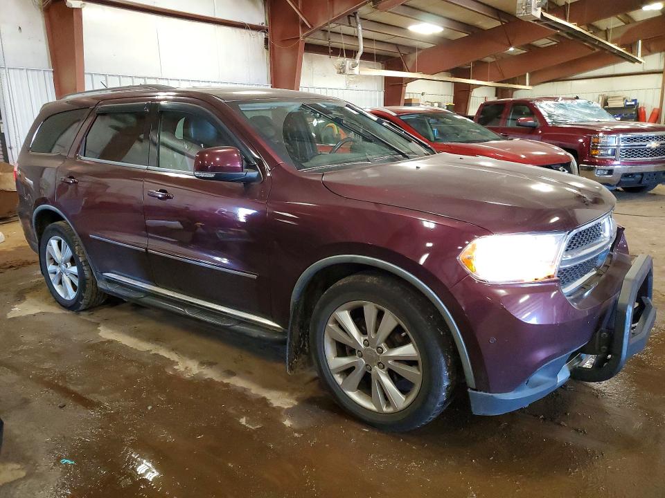 52123486 :رقم المزاد ، 1C4RDJDG8CC144827 vin ، 2012 Dodge Durango مزاد بيع