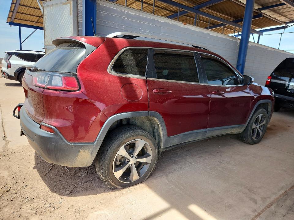 53848526 :رقم المزاد ، 1C4PJMDNXKD224722 vin ، 2019 Jeep Cherokee مزاد بيع