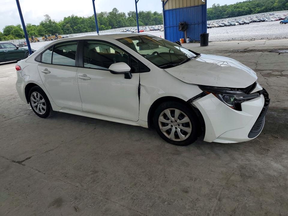 55381776 :رقم المزاد ، JTDEPRAE3LJ037476 vin ، 2020 Toyota Corolla مزاد بيع