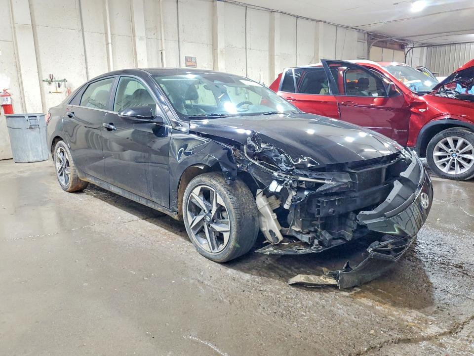 2021 Hyundai Elantra მანქანა იყიდება აუქციონზე, vin: KMHLN4AJ8MU004935, აუქციონის ნომერი: 54655826