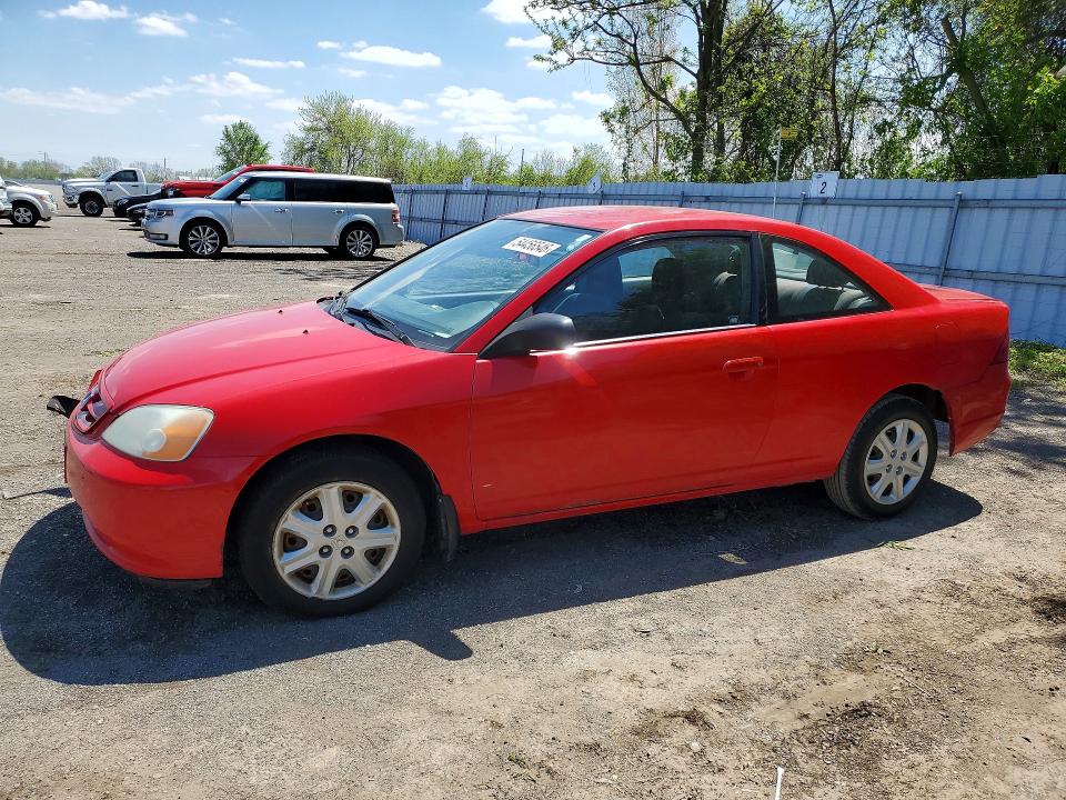 Продаж на аукціоні авто 2003 Honda Civic, vin: 1HGEM22583L813587, номер лоту: 54456546
